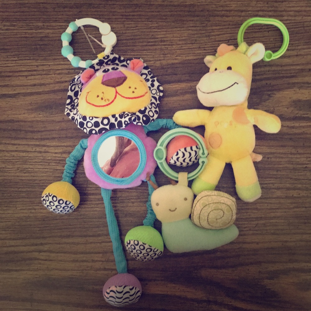 Set Of Car Seat Toys